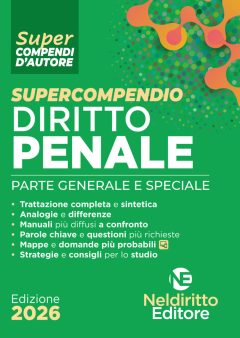 supercompendio di diritto penale 2026