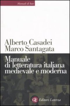MANUALE DI LETTERATURA ITALIANA MEDIEVALE E MODERNA