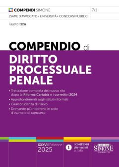 compendio di diritto processuale penale