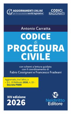 codice di procedura civile ragionato 2026