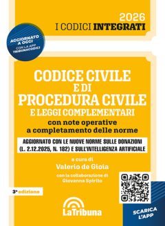 codice civile e di procedura civile e leggi complementari