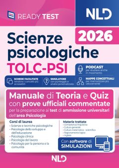 scienze psicologiche tolc-psi. manuale di teoria e quiz per la preparazione ai test di ammissione universitari. nuova ediz. con espa