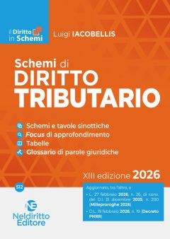 schemi di diritto tributario 2026
