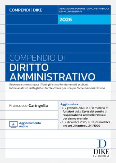 compendio di diritto amministrativo 2026. con aggiornamento online