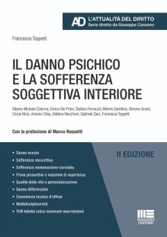 danno psichico e la sofferenza soggettiva interiore (il)