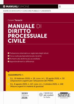 manuale di diritto processuale civile