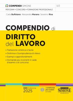 compendio di diritto del lavoro. nuova ediz.