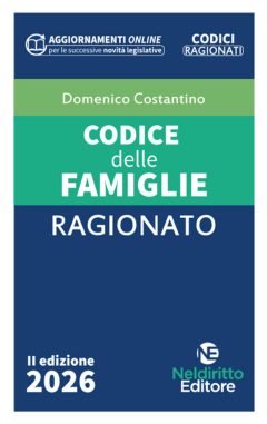 codice ragionato delle famiglie 2026 con schemi a lettura guidata. nuova ediz.