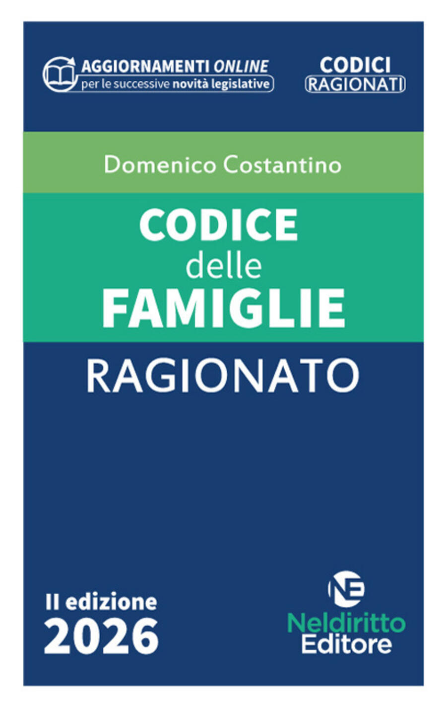 codice ragionato delle famiglie 2026 con schemi a lettura guidata. nuova ediz.