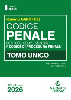 Codice Penale e Leggi Complementari 2026