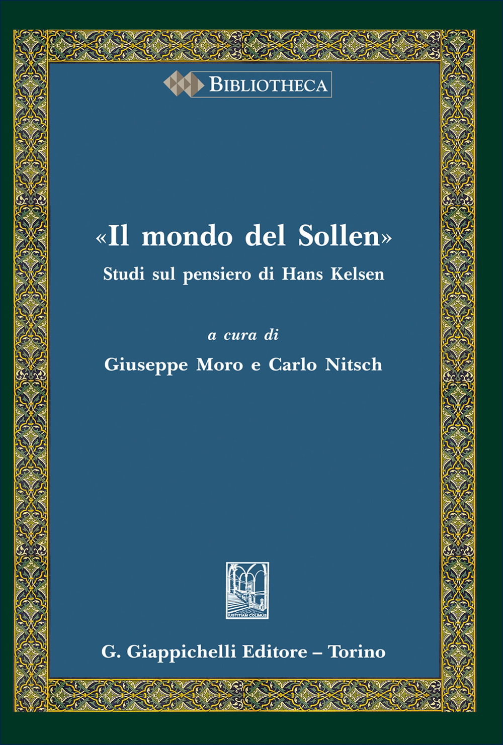 mondo del sollen». studi sul pensiero di hans kelsen («il)