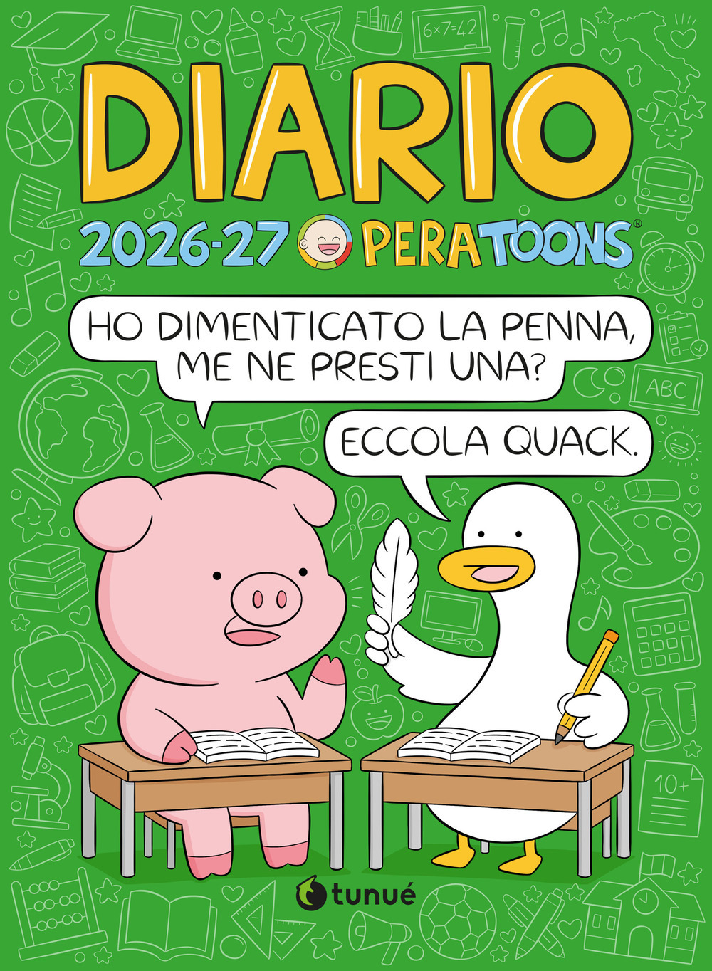 pera toons. diario scolastico 2026-2027