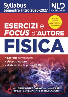 syllabus semestre filtro test medicina. esercizi e focus d'autore di fisica 2026. con software di simulazione
