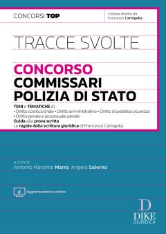 tracce svolte. concorso commissari polizia di stato. con aggiornamento online
