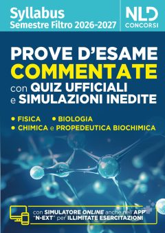 syllabus semestre filtro 2026. prove d'esame commentate con quiz ufficiali e simulazioni inedite. con software di simulazione