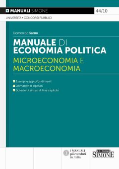 manuale di economia politica. microeconomia e macroeconomia