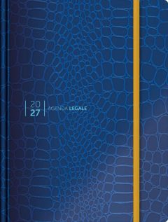 Agenda Legale 2027 Croco Blue
