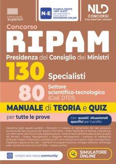 concorso 130 ripam presidenza del consiglio dei ministri 80 specialisti settore scientifico. manuale di teoria e quiz per tutte le p