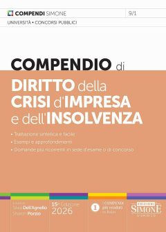 compendio di diritto della crisi d'impresa e dell'insolvenza