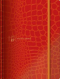 Agenda Legale 2027 Croco Arancio