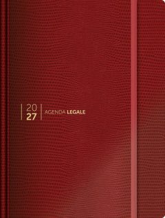 Agenda Legale 2027 Lizard Rosso