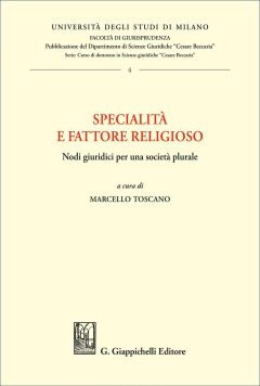 specialità e fattore religioso. nodi giuridici per una società plurale
