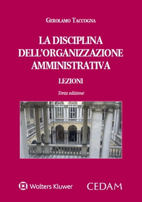 disciplina dell'organizzazione amministrativa. lezioni (la)