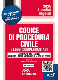 codice di procedura civile e leggi complementari