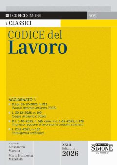 codice del lavoro
