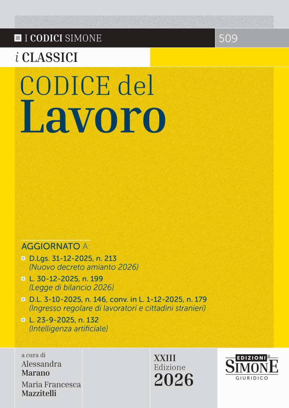 codice del lavoro