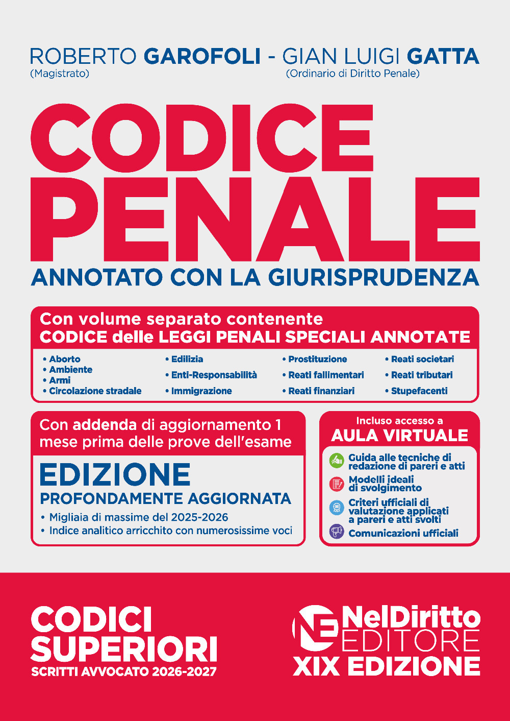 codice penale annotato con la giurisprudenza 2026-2027 per l'esame di avvocato