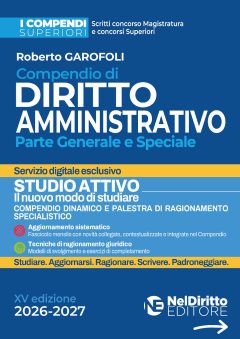 compendio superiore di diritto amministrativo 2026-2027