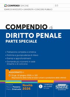 manuale di diritto penale. parte speciale