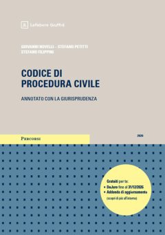 codice di procedura civile annotato con la giurisprudenza. esame avvocato 2026