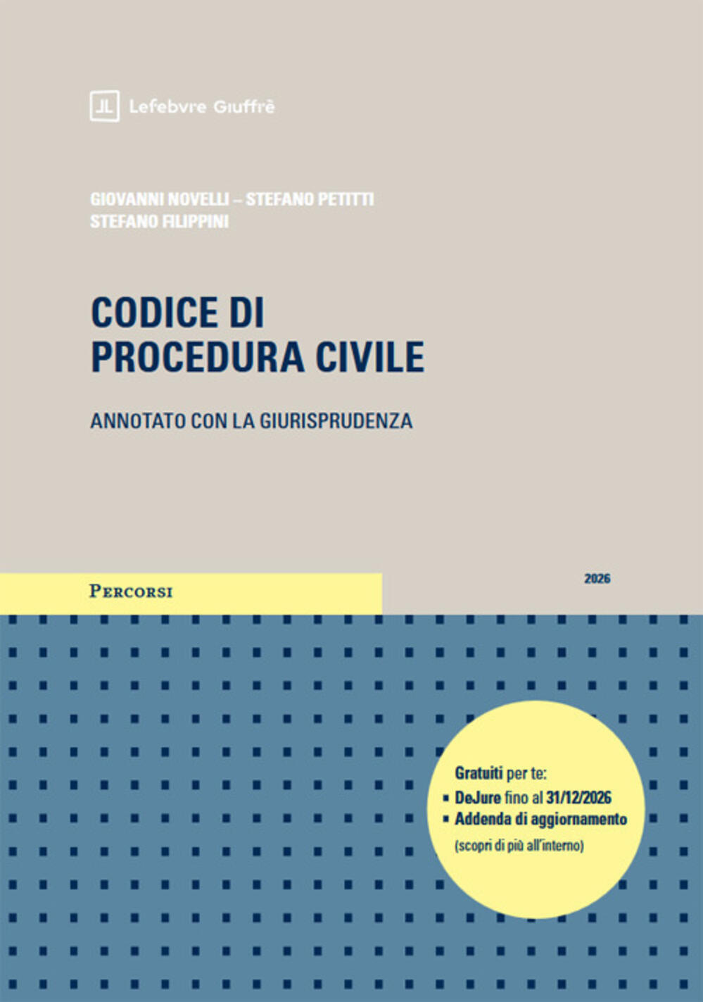 codice di procedura civile annotato con la giurisprudenza. esame avvocato 2026
