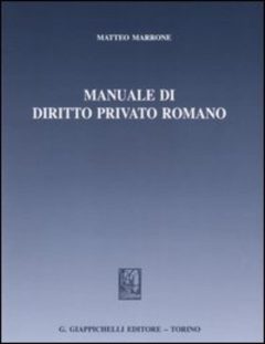 manuale di diritto privato romano