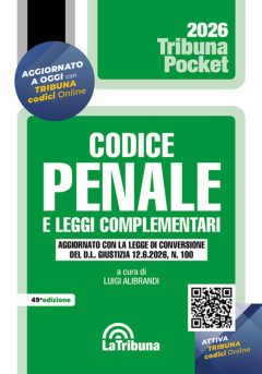 codice penale e leggi complementari 2026