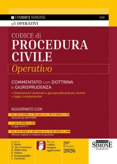 codice di procedura civile operativo. commentato con dottrina e giurisprudenza