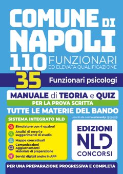 concorso comune di napoli 110 funzionari 35 psicologi. manuale di teoria